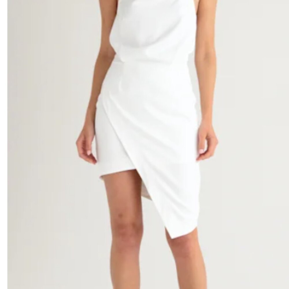 Elliatt Camo Asymmetric Dress – Size L – Worn once